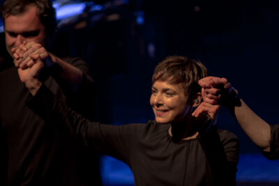 Melanie De Biasio @ AB Brussel, foto 7, foto's door Walter Grimm - FrontView Magazine