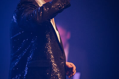 Johnny Logan @ Casino Knokke, picture 3, photographed by Elke Briers - FrontView Magazine