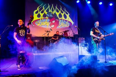 Lucky Devils @ De Pit, foto 9, foto's door Edwin Houdevelt - FrontView Magazine