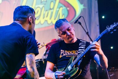 Lucky Devils @ De Pit, foto 10, foto's door Edwin Houdevelt - FrontView Magazine