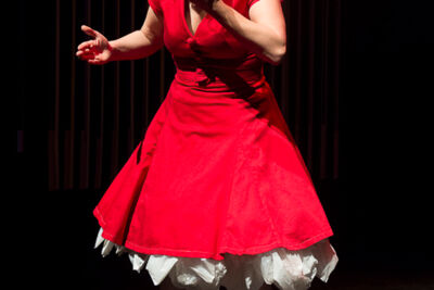 Veerle Malschaert - EcoDiva @ arenberg, foto 11, foto's door Steven Stausens - FrontView Magazine