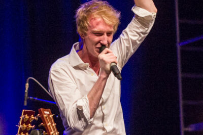 Mathieu & Guillaume CD-release @ Moonbeat, picture 2, photographed by Geert Pieters - FrontView Magazine