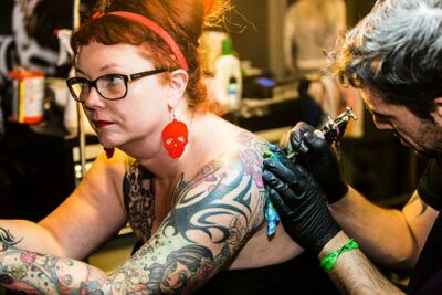 East Flanders Tattoo Convention 10th Edition, picture 26, photographed by Edwin Houdevelt - FrontView Magazine