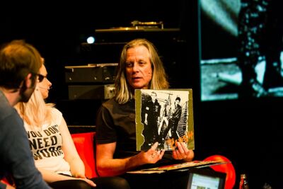 Staalplaat #2 met Guy Swinnen & Naomie Sijmons (Reena Riot) @ cc Luchtbal, picture 3, photographed by Edwin Houdevelt - FrontView Magazine