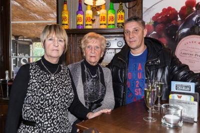 Perslunch - Bal Rat Mort & Glennis Grace @ Charles Lindbergh Oostende, picture 6, photographed by Guy Danneels - FrontView Magazine