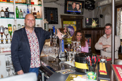 Perslunch - Bal Rat Mort & Glennis Grace @ Charles Lindbergh Oostende, picture 7, photographed by Guy Danneels - FrontView Magazine