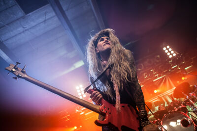 Steel Panther @ Live Music Hall, foto 13, foto's door Dorien Goetschalckx - FrontView Magazine