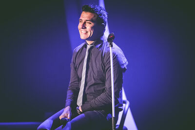 Jan Smit @ Ethias Theater, picture 6, photographed by Elke Briers - FrontView Magazine
