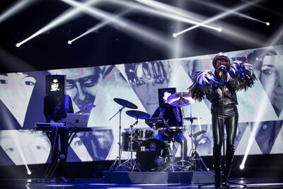 Eurosong 2014 - Halve finale I @ Videohouse - Studio 7, picture 4, photographed by Elke Briers - FrontView Magazine