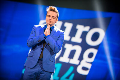 Eurosong 2014 - Halve finale I @ Videohouse - Studio 7, picture 27, photographed by Elke Briers - FrontView Magazine