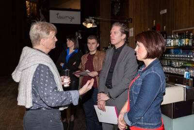 Evita - Persconferentie @ Kursaal Oostende - Lounge, picture 17, photographed by Guy Danneels - FrontView Magazine