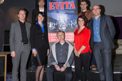 Evita - Persconferentie @ Kursaal Oostende - Lounge, picture 18, photographed by Guy Danneels - FrontView Magazine