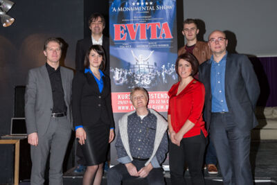 Evita - Persconferentie @ Kursaal Oostende - Lounge, picture 19, photographed by Guy Danneels - FrontView Magazine