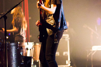Haim @ Ancienne Belgique, picture 1, photographed by Geert Pieters - FrontView Magazine