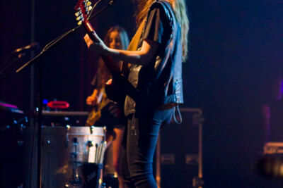 Haim @ Ancienne Belgique, picture 7, photographed by Geert Pieters - FrontView Magazine