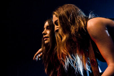 Haim @ Ancienne Belgique, picture 15, photographed by Geert Pieters - FrontView Magazine