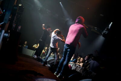 Opening Area V Hasselt met The Opposites & Ronnie Flex, foto 9, foto's door sven dullaert - FrontView Magazine
