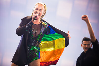 Eurosong 2014 - Halve finale II @ Videohouse - Studio 7, picture 28, photographed by Elke Briers - FrontView Magazine