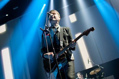 Franz Ferdinand @ Vorst Nationaal, picture 5, photographed by Magali Decamps - FrontView Magazine