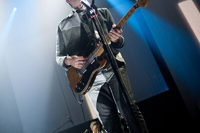 Franz Ferdinand @ Vorst Nationaal, picture 13, photographed by Magali Decamps - FrontView Magazine