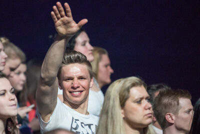 Regi in The Mix XL @ Ethias Arena Hasselt, foto 4, foto's door Stef Dierckx - FrontView Magazine