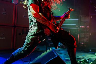 Sepultura @ Trix, foto 14, foto's door Edwin Houdevelt - FrontView Magazine