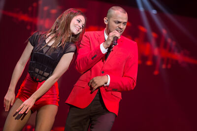 Eurosong 2014 - Halve finale III @ Videohouse - Studio 7, picture 4, photographed by Elke Briers - FrontView Magazine