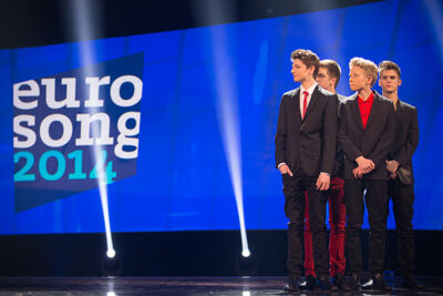 Eurosong 2014 - Halve finale III @ Videohouse - Studio 7, picture 31, photographed by Elke Briers - FrontView Magazine