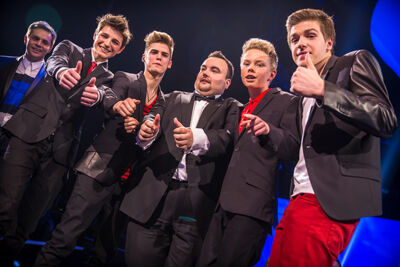 Eurosong 2014 - Halve finale III @ Videohouse - Studio 7, picture 34, photographed by Elke Briers - FrontView Magazine