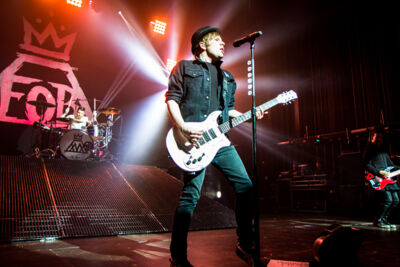 Fall Out Boy @ Ancienne Belgique, picture 2, photographed by Tom Stessens - FrontView Magazine