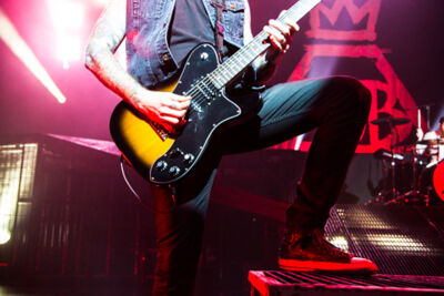 Fall Out Boy @ Ancienne Belgique, picture 12, photographed by Tom Stessens - FrontView Magazine