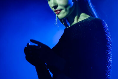 Chrysta Bell @ Vooruit te Gent, picture 9, photographed by Guy Danneels - FrontView Magazine