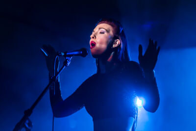 Chrysta Bell @ Vooruit te Gent, picture 24, photographed by Guy Danneels - FrontView Magazine