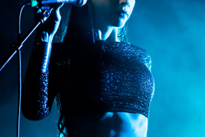 Chrysta Bell @ Vooruit te Gent, picture 30, photographed by Guy Danneels - FrontView Magazine