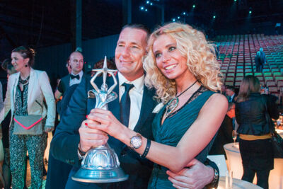 De Nacht Van de Vlaamse Televisiesterren: winnaars @ Ethias Theater Hasselt, picture 1, photographed by Dimitri Vanlommel - FrontView Magazine