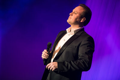 Frans Bauer @ Brabanthal, picture 2, photographed by Elke Briers - FrontView Magazine