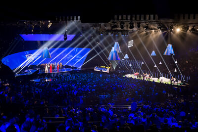 Eurosong 2014 - Finale @ Sportpaleis, foto 6, foto's door Elke Briers - FrontView Magazine