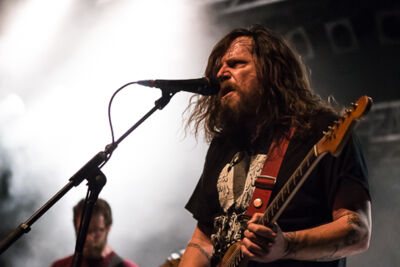 Red Fang @ Effenaar, picture 3, photographed by Dorien Goetschalckx - FrontView Magazine