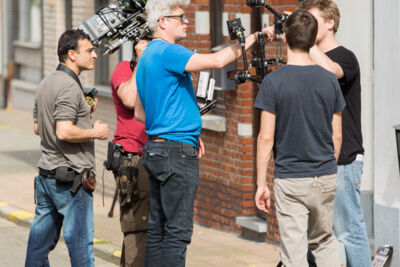 Setbezoek verfilming Brabançonne @ Mariekerke, picture 12, photographed by Guy Danneels - FrontView Magazine