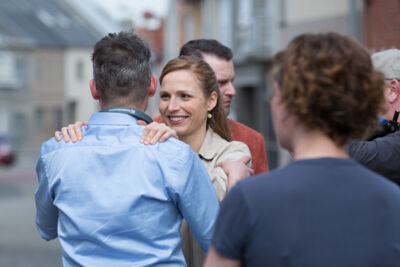Setbezoek verfilming Brabançonne @ Mariekerke, picture 19, photographed by Guy Danneels - FrontView Magazine