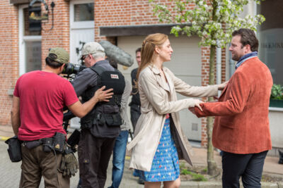 Setbezoek verfilming Brabançonne @ Mariekerke, picture 43, photographed by Guy Danneels - FrontView Magazine