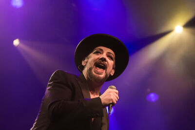 Boy George @ 013, picture 6, photographed by Dorien Goetschalckx - FrontView Magazine