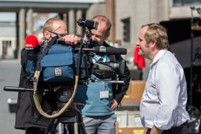Setbezoek verfilming Brabançonne @ Expo Brussel Paleis 5, picture 15, photographed by Guy Danneels - FrontView Magazine