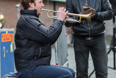 Setbezoek verfilming Brabançonne @ Expo Brussel Paleis 5, picture 31, photographed by Guy Danneels - FrontView Magazine