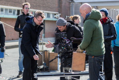 Setbezoek verfilming Brabançonne @ Expo Brussel Paleis 5, picture 93, photographed by Guy Danneels - FrontView Magazine