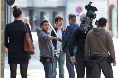 Setbezoek verfilming Brabançonne @ Lebbeke, foto 43, foto's door Guy Danneels - FrontView Magazine