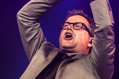 Guus Meeuwis @ Paaspop 2014, picture 3, photographed by Dorien Goetschalckx - FrontView Magazine