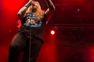 DevilDriver @ Paaspop 2014, foto 3, foto's door Dorien Goetschalckx - FrontView Magazine