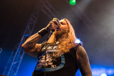DevilDriver @ Paaspop 2014, foto 4, foto's door Dorien Goetschalckx - FrontView Magazine