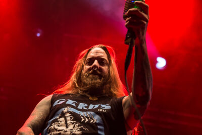 DevilDriver @ Paaspop 2014, foto 6, foto's door Dorien Goetschalckx - FrontView Magazine